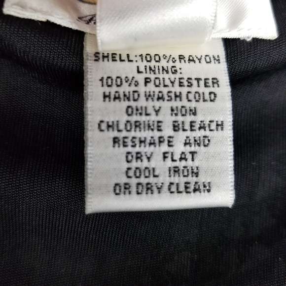 Talbots Womens Top Hand Knit Crochet Lace Baby Doll Top Size Small Black Boho - Picture 5 of 8